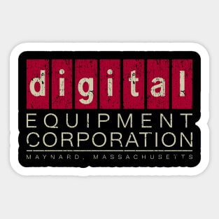 Digital Equipment Corporation 1957 Sticker